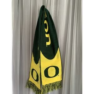 Oregon Ducks 2 Sided Scarf Tradition Scarves 8" W x 60” L University Of Oregon